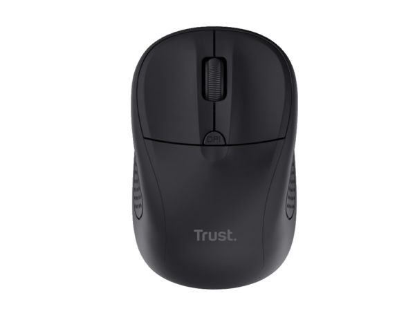 Trust Primo wireless miš, crni 1000-1600 dpi, optički, 4 tipke, USB, 6m wls range