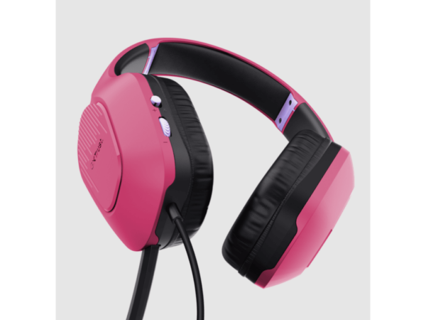 Trust GXT790P Tridox 3-in-1bundle (slušalica, miš ipodloga za miš), pink