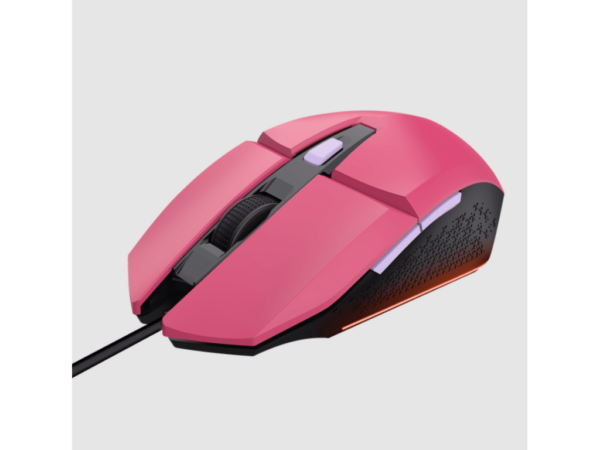 Trust GXT790P Tridox 3-in-1bundle (slušalica, miš ipodloga za miš), pink - Image 2