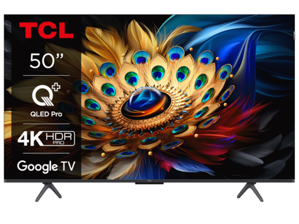 TCL 50"C655 4K QLED TVMotion Clarity 120HZ Google TVHDMI 2.1; 2.0 ONKYO Dolby Atmos - Image 2