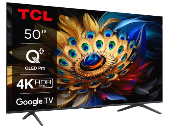 TCL 50"C655 4K QLED TVMotion Clarity 120HZ Google TVHDMI 2.1; 2.0 ONKYO Dolby Atmos - Image 3