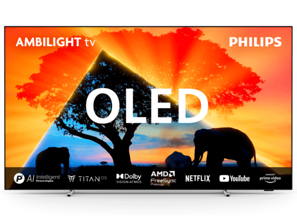 Philips 55''OLED769 4K TitanAmbilight s 3 strane; 2.1 HDMI; P5 AI perfect; panel 120 HZ