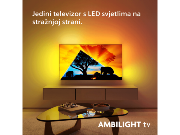 Philips 55''OLED769 4K TitanAmbilight s 3 strane; 2.1 HDMI; P5 AI perfect; panel 120 HZ - Image 2