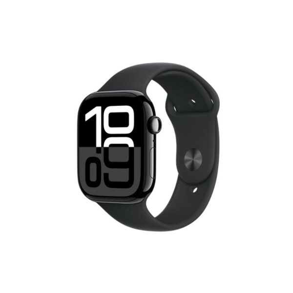 Apple Watch Series 10 GPS 46mm Jet Black Aluminium Case+Black SB MWWQ3 M/L