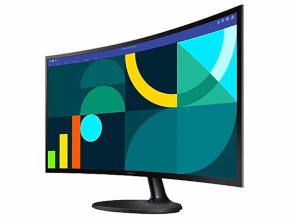 27''FHD Zakrivljeni Monitor S3VA, 1920x1080, 75Hz, 3000:14ms, 250cd, HDMI, VGA, Tilt, VESA 75x75 - Image 2