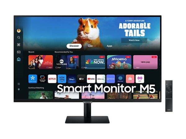 Samsung Smart 27" M50D monitorVA,1920x1080,4ms,250cd,WiFi53000:1, 60Hz, Tizen OS, 2xHDMI, 2xUSB